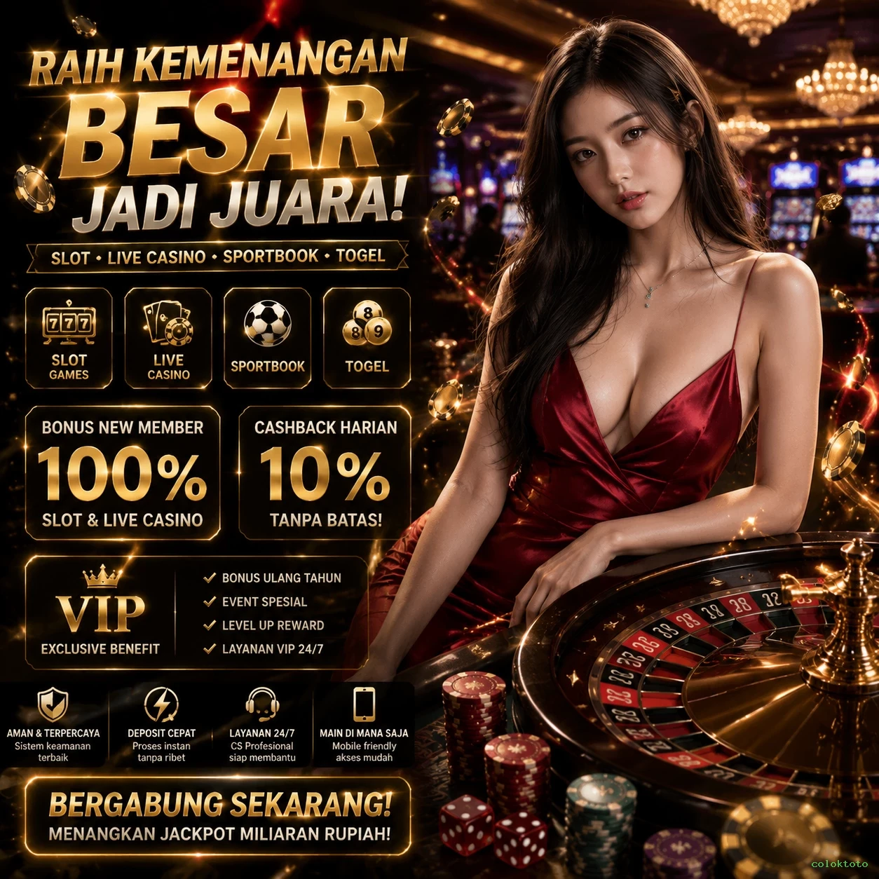 coloktoto Bonus Menarik